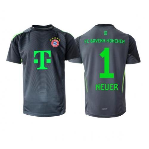 Billige Fotballdrakt Bayern Munich Manuel Neuer #1 Keeper Replika Bortedrakt 2025-26 Kortermet Billige Fotballdrakt Bayern Munich Manuel Neuer #1 Keeper Replika Bortedrakt 2025-26 Kortermet